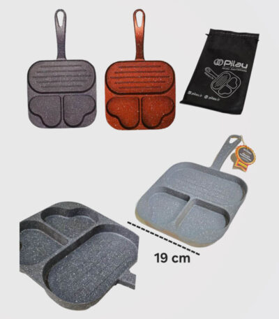 قالب پنکیک گرانیتی 3 خانه