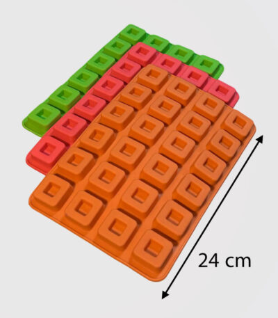 قالب سیلیکونی ساوارین مربع