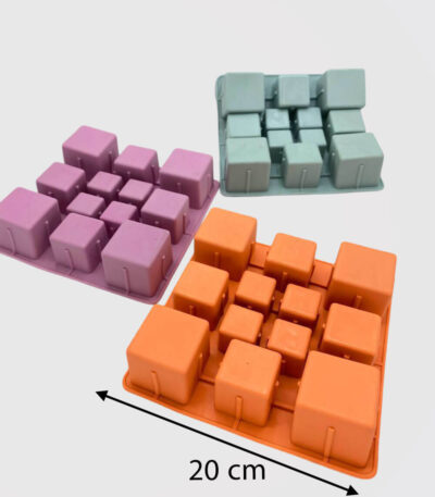 مکعب میکس سیلیکون12 خانه