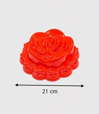 قالب ژله رز پلاستیکی