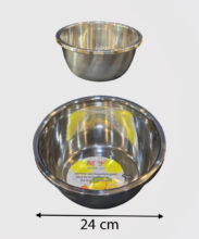 کاسه استیل 24 سانت