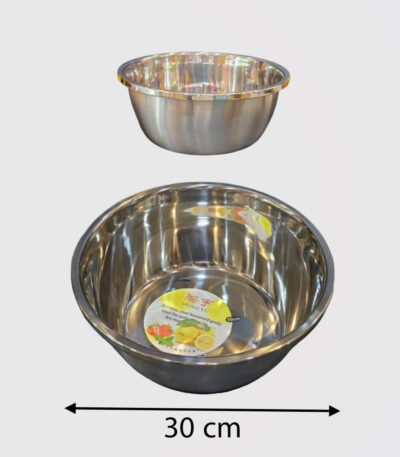 کاسه استیل 30 سانت