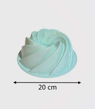 قالب ژله پلاستیکی شیفون پیچ