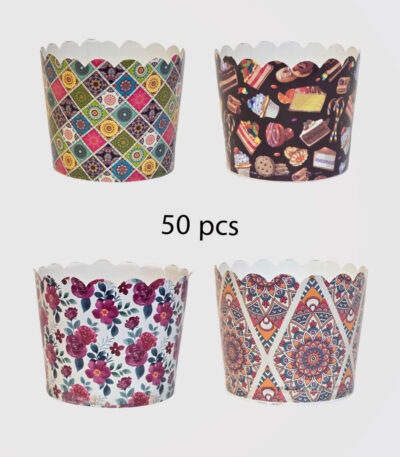 کپسول کاپ کیک مافین 50 عددی