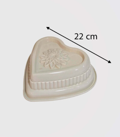 قالب ژله پلاستیکی تک قلب نیو