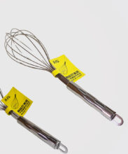 همزن تمام استیل دسته طرحدار