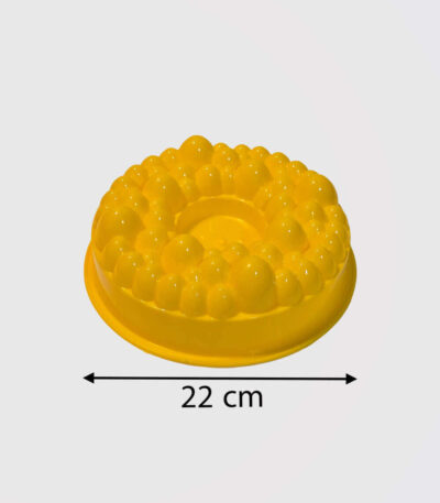 قالب ژله پلاستیکی گرد حبابی