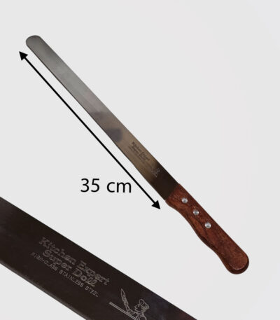 چاقو صاف 35 سانت دسته چوبی