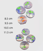 پلکسی سایز 8.5 تا 11.5 سانت