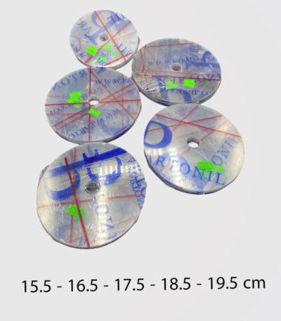 پلکسی از سایز 15 تا 19 سانت