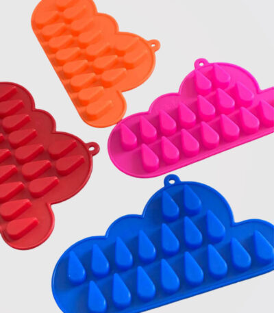 قالب سیلیکون پاستیلی ابر بارانی