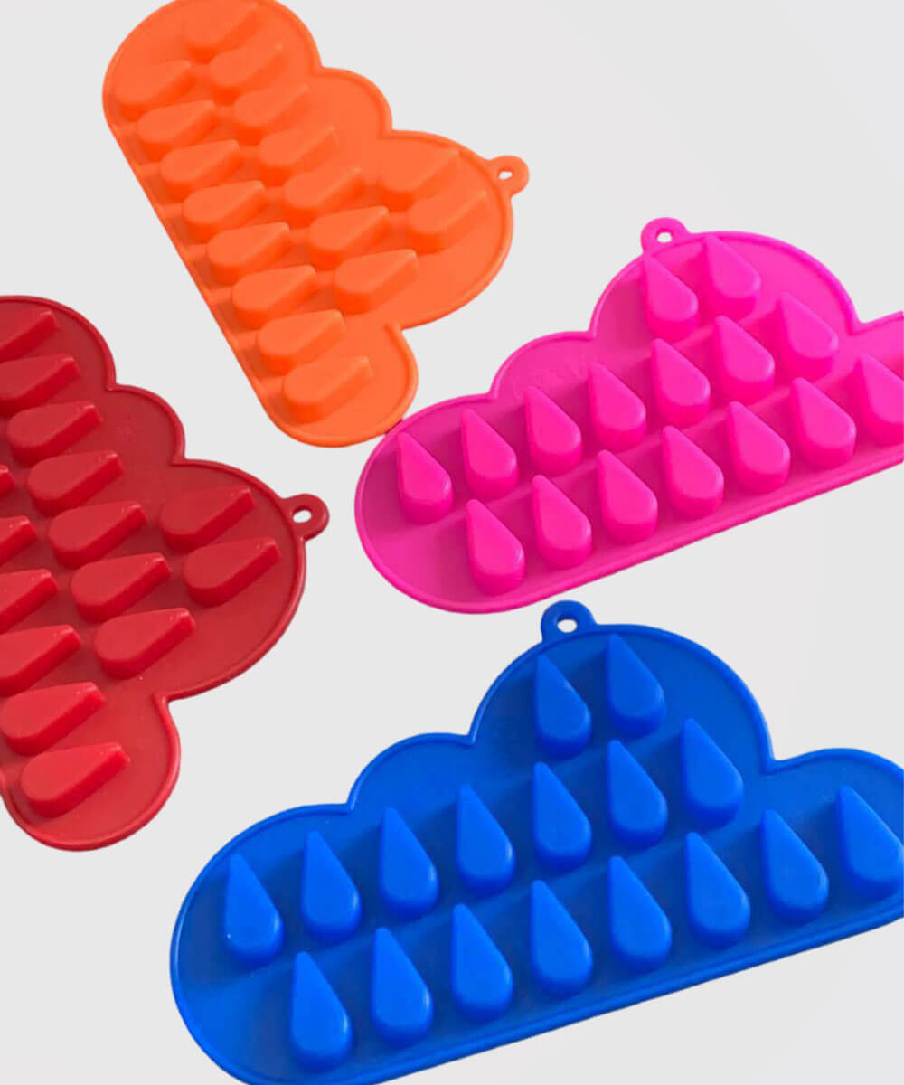 قالب سیلیکون پاستیلی ابر بارانی قالب سیلیکون پاستیلی ابر بارانی