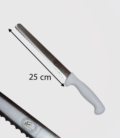 چاقو دنده درشت 25 سانت طرح پرستو