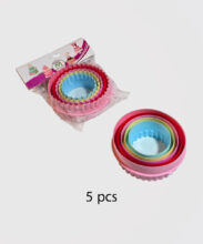 کاتر فشاری 5 سایز گرد دو طرفه