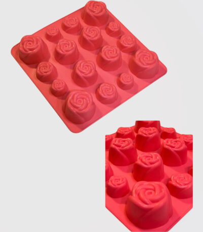 قالب سیلیکونی رز 16 خانه میکس