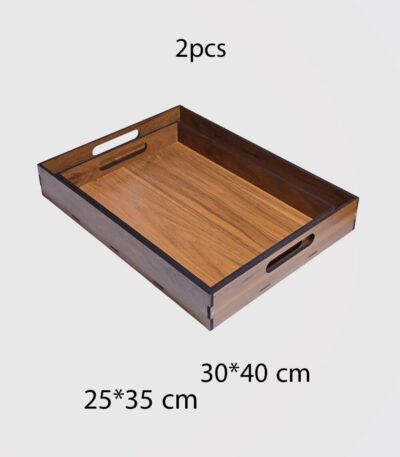 سینی فینگر فود مستطیل 2 سایز