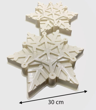 قالب ژله پلاستیکی برف