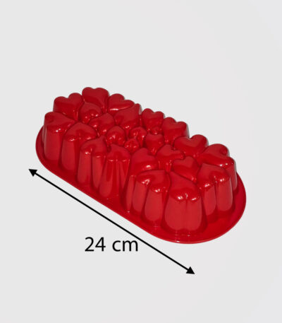 قالب ژله کیکس قلب ولنی