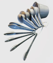 پیمانه 11 عددی پلاستیکی