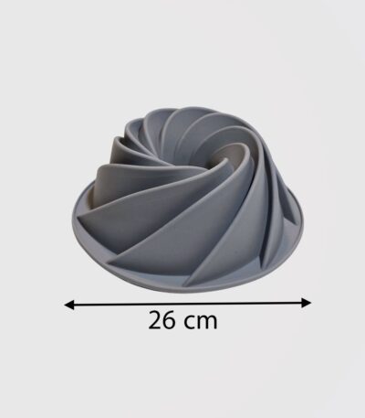 قالب سیلیکون شیفون پیچی بزرگ