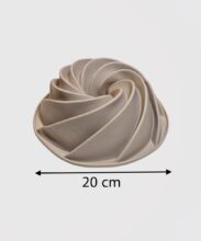 قالب سیلیکون شیفون پیچی متوسط