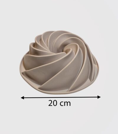 قالب سیلیکون شیفون پیچی متوسط