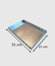 دیس گالوانیزه اسلایسی 25 در 35 سانت
